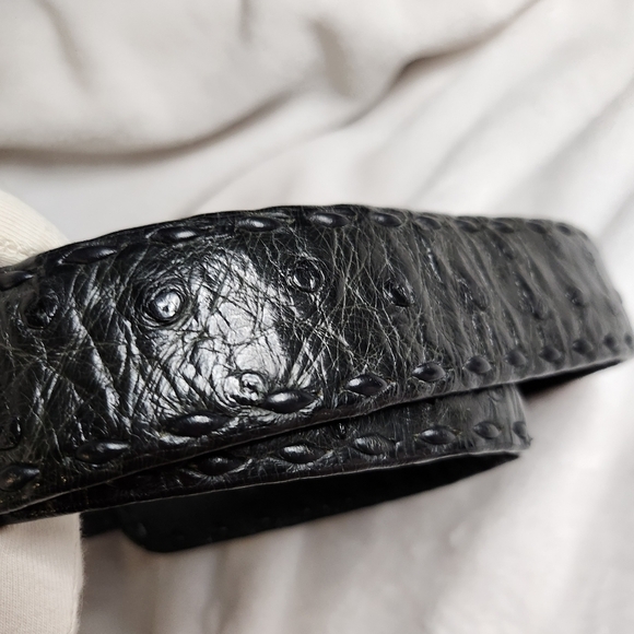 Host Pick Ostrich belt 🇮🇹 Italy size 30-33 - Picture 10 of 16